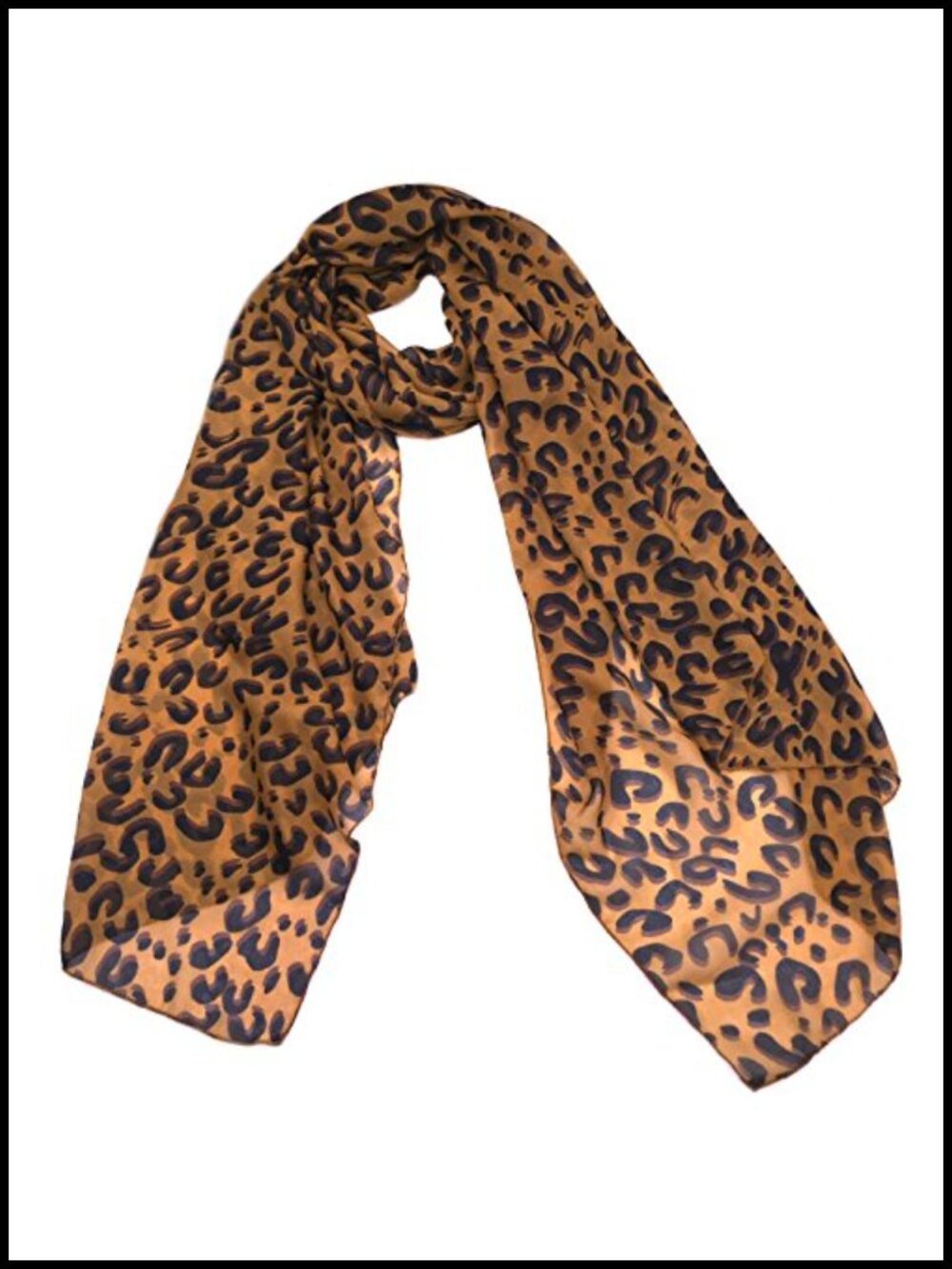Silky Soft Chiffon Scarf Lightweight Wrap for All Seasons